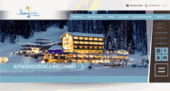 Desktop Screenshot of berghotel-hochfuegen.at
